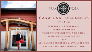 Online Yoga for Beginners @ Trax Yoga | Fairbanks | Alaska | United States