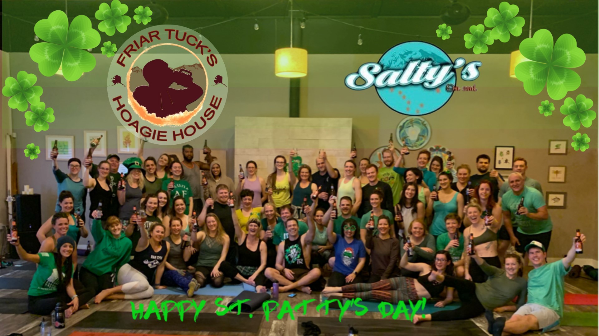St. Patty's Beer Yoga @ Trax Outdoor Center